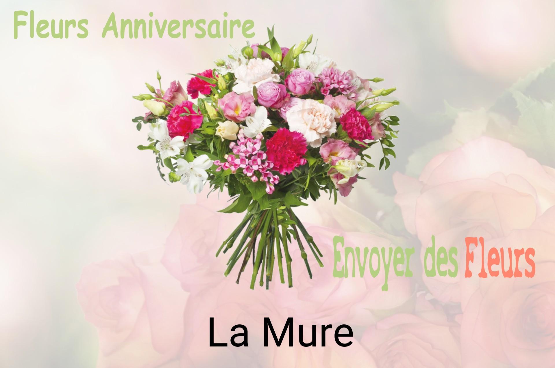 Bouquet de fleurs d’anniversaire livré à La Mure